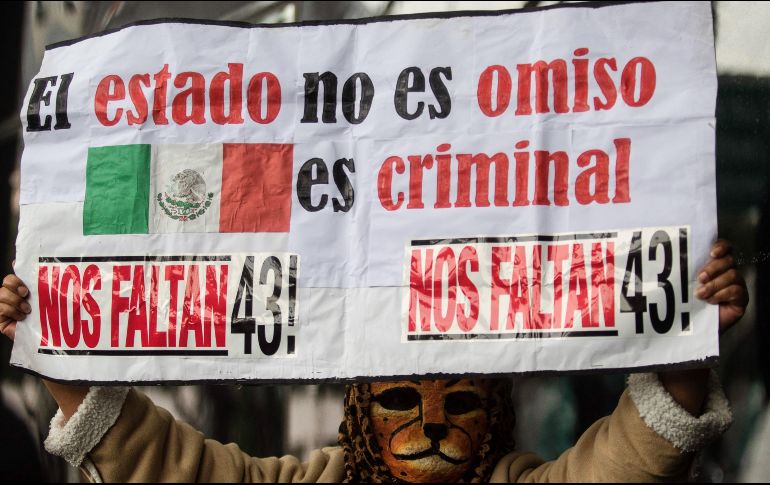 López Obrador afirmó que podría haber una próxima reunión con los familiares de los 43 estudiantes de Ayotzinapa, desaparecidos en septiembre de 2014. EFE / ARCHIVO