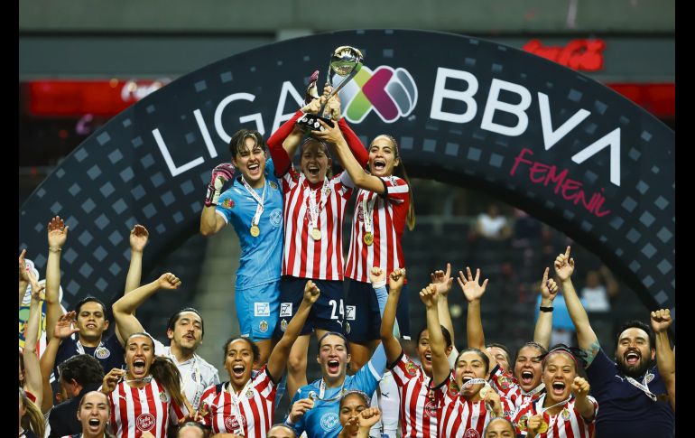 Rayadas vs Chivas Femenil Campeón de Campeones. CHIVAS/Cortesía