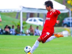 El partido se disputó a cuatro tiempos de 25 minutos cada uno, y en este lapso, Chivas se impuso con goles de Gael Sandoval, José Juan Macías (foto), Ángel Zaldívar y Carlos Cisneros. ESPECIAL / Chivas