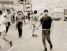 Los Halcones, grupo que reprimió y asesinó a los manifestantes. ESPECIAL/Instituto Nacional de Estudios Históricos de las Revoluciones de México