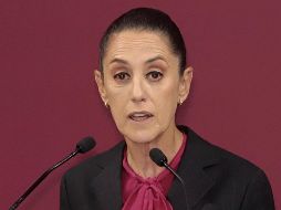 Claudia Sheinbaum expresó sus ideales de izquierda durante el discurso. SUN/ARCHIVO