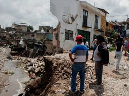 Los asentamientos irregulares ubicados en Arroyo Seco fueron desalojados en medio de protestas de los habitantes. EL INFORMADOR/ARCHIVO