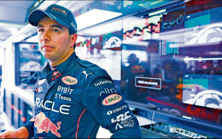 Pérez es candidato a la victoria en Azerbaiyán. TWITTER/ed Bull Content Pool