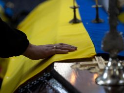 Se trata de la primera cifra del total de soldados ucranianos caídos desde el inicio de la guerra. EFE/ O. Barría