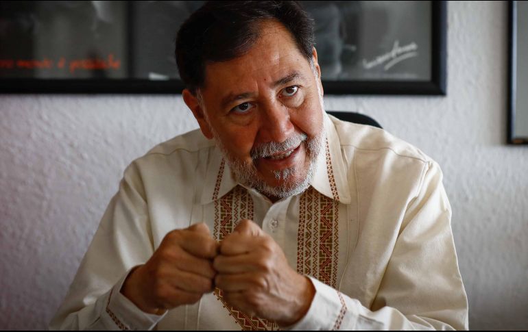 El diputado federal del Partido del Trabajo, Gerardo Fernández Noroña. EL INFORMADOR/ ARCHIVO