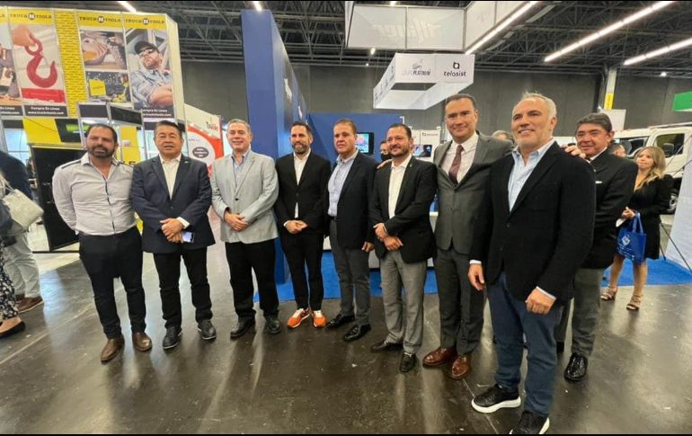 ●En su primera edición Expo Grúas reunió a los  74 integrantes de la Asociación Nacional de Empresarios Mexicanos de Grúas. ESPECIAL