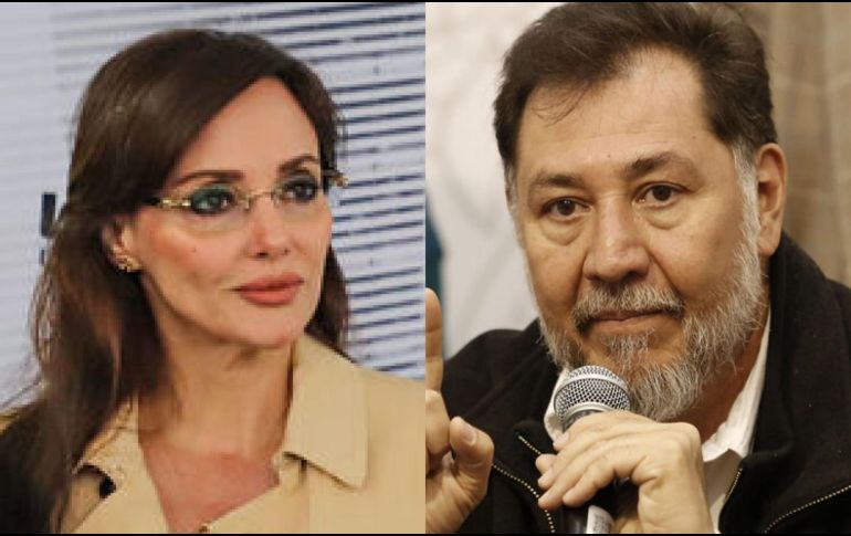 Fernández Noroña dijo que la denuncia de amenazas de Lilly Tellez le parecían una broma. EL INFORMADOR/ ARCHIVO