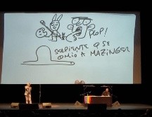 Los ilustradores presentaron por primera vez en el Conjunto Santander de Artes Escénicas su show 'Stand Up Ilustrado'. EL INFORMADOR/N. Gutiérrez