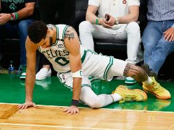 Jayson Tatum se ha posicionado como un referente de los Celtics esta temporada. AFP/Elsa