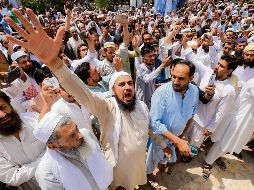 Las protestas se replicaron en varias ciudades de Asia y unas 20 naciones musulmanas pidieron explicaciones a las representaciones indias en sus países. . EFE/A. Arbab