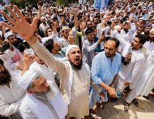 Las protestas se replicaron en varias ciudades de Asia y unas 20 naciones musulmanas pidieron explicaciones a las representaciones indias en sus países. . EFE/A. Arbab