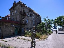 Estados Unidos y la UE han enviado armas y fondos para ayudar a Ucrania a frenar el avance de los rusos. AFP / Y. Kadobnov