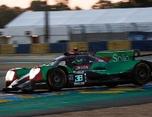 Roberto González  subió a lo más alto del podio en la categoría LMP2 en las 24 horas de Le Mans. EFE/Y. VALAT