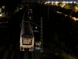 A consecuencia del accidente, el tráfico ferroviario por ancho convencional esté suspendido desde Reus hacia el sur de Cataluña y el Levante. EFE / Q. García
