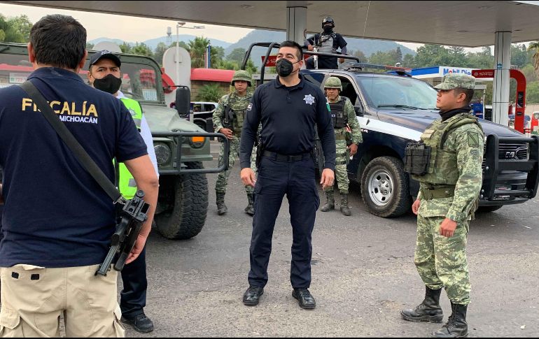 Sin dar detalles, el gobernador, Alfredo Ramírez Bedolla, confirma el despliegue operativo en Nuevo San Juan y dice que más tarde se darán a conocer los resultados. SUN / ARCHIVO