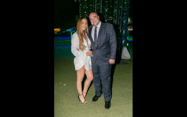 Fernanda Niño y Eduardo de la Torre. GENTE BIEN JALISCO/Jorge Soltero