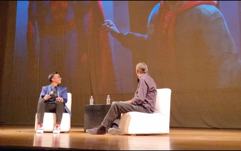 El joven, originario de Iguala, Guerrero, se mostró emocionado al encontrase con estudiantes, profesionales de la industria cinematográfica, apasionados por el cine y en especial con fans del popular héroe arácnido. EL INFORMADOR / N. Gutiérrez