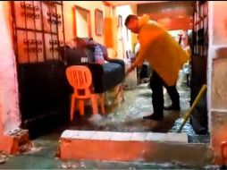 Casas fueron inundadas en Guadalajara y Zapopan. ESPECIAL