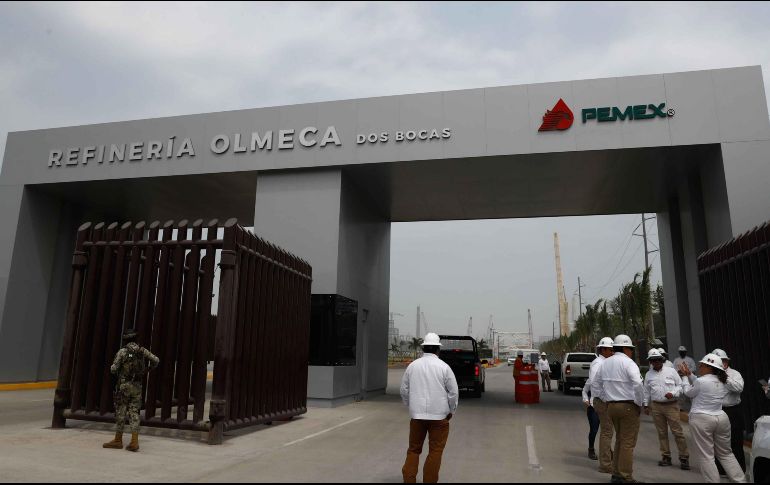 El próximo 2 de julio, el presidente Andrés Manuel López Obrador va a inaugurar la refinería Olmeca. EL INFORMADOR/ Archivo