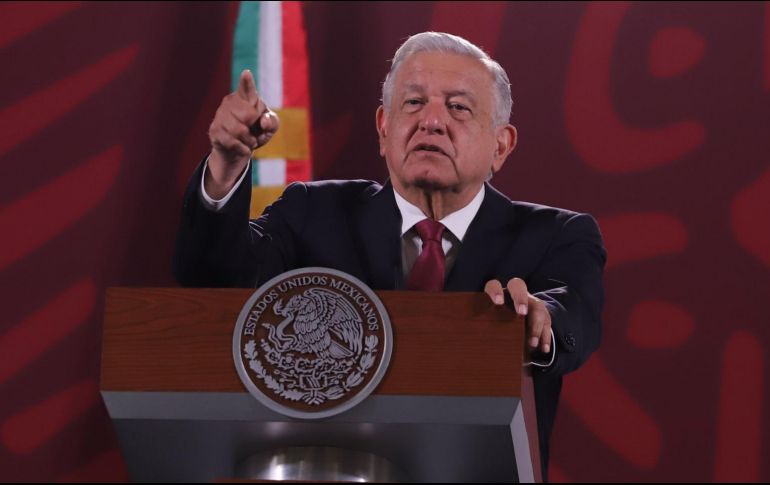 El Presidente mexicano acusó que ningún actor, que ahora critican la construcción del Tren Maya, denunciaron estos hechos. SUN / B. Fregoso