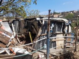 La víctima fue reconocida de manera preliminar por sus familiares, sin embargo, fue llevada a las instalaciones del IJCF para que se le practique la autopsia de ley. ESPECIAL / Protección Civil Zapopan