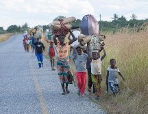 El número total de desplazados mozambiqueños en mayo era de 730 mil, según la ONU. AFP/A. Zúñiga