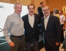 Robert Grosse, Antonio Leaño Reyes y Andrés Canales. GENTE BIEN JALISCO/Antonio Martínez
