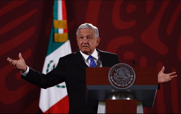 El Presidente López Obrador se pronunció porque se proteja a los testigos, en caso de que se confirmen las amenazas de García Luna. SUN/D. Simón Sánchez