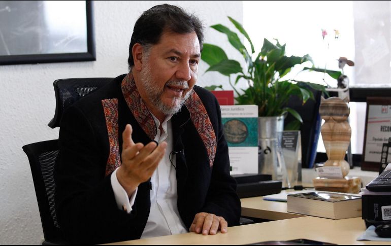 Fernández Noroña sugirió que Marko Cortés usara el AIFA, en vez de estarlo saboteando y estar esperando horas y horas en el AICM. NOTIMEX / ARCHIVO