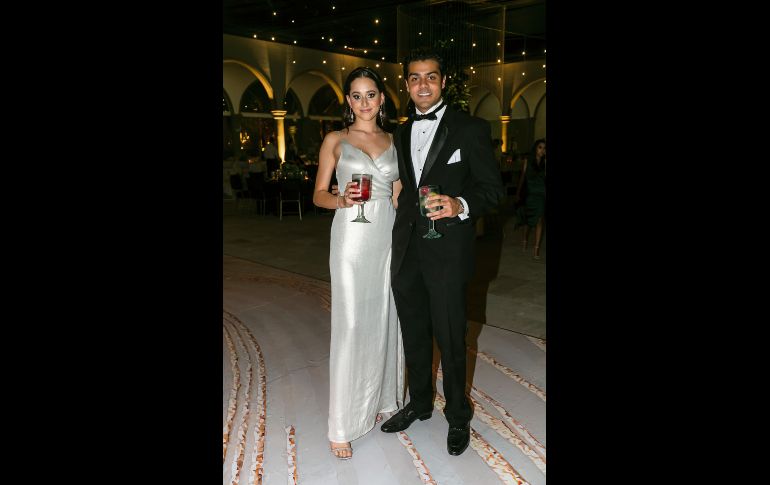 Alexa Aguirre y Gerson Esquivel. GENTE BIEN JALISCO/Jorge Soltero