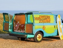 la furgoneta de Shaggy y Scooby estará disponible para reservarse a partir del 16 junio. ARIBNB/Hogwash Studios 2022