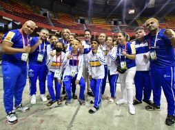 Los judocas jaliscienses dieron la cara por el deporte en la Entidad. ESPECIAL