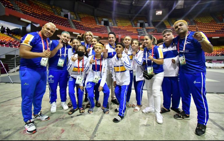 Los judocas jaliscienses dieron la cara por el deporte en la Entidad. ESPECIAL