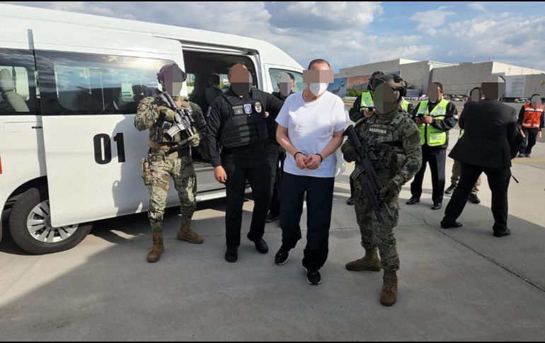 Tras casi tres años de permanecer preso en EU, César Duarte Jáquez fue extraditado a México el 2 de junio pasado para ser procesado. EFE / ARCHIVO