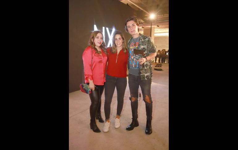 Aurora Guerrero, Sofía García y Diego Lobato. GENTE BIEN JALISCO/Antonio Martínez