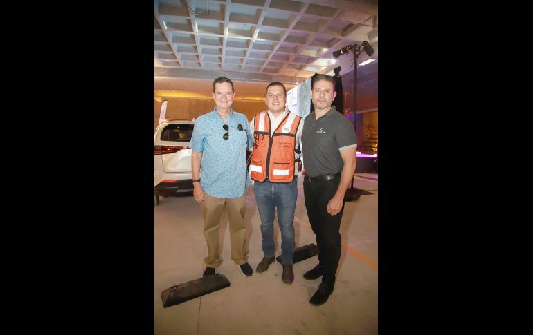 Sergio Oliveira, Iván Gallo y Federico Palma. GENTE BIEN JALISCO/Antonio Martínez