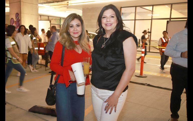 Claudia Mesías y Carina Martínez. GENTE BIEN JALISCO/Antonio Martínez