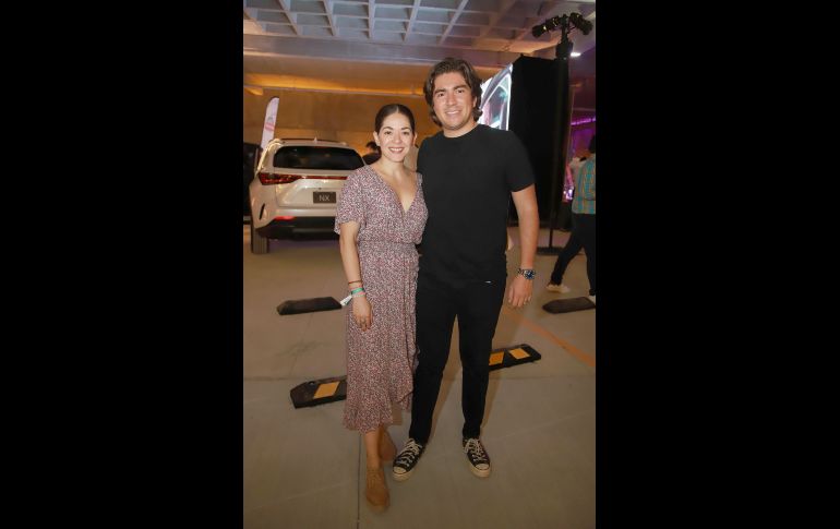 Andréa López y Eduardo Espinosa. GENTE BIEN JALISCO/Antonio Martínez
