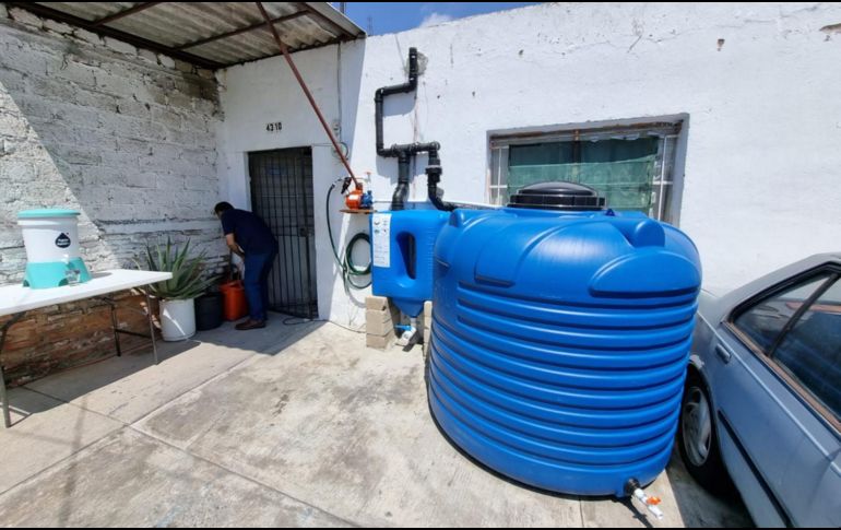 Un “Nido de Lluvia” puede captar en un año hasta 36 mil litros de agua, es decir, 3.6 pipas. EL INFORMADOR / E. Gómez
