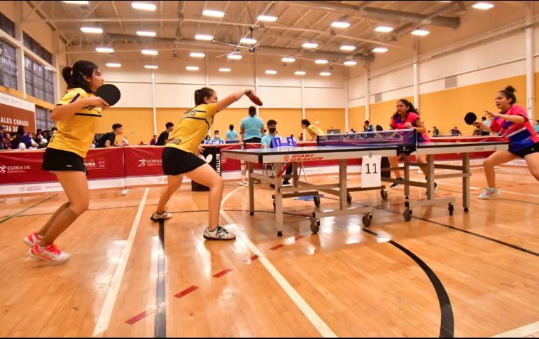 Fue en el tenis de mesa donde los jaliscienses se llevaron la mayor cantidad de victorias el día de hoy con tres preseas de oro. CORTESÍA