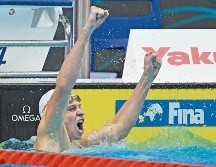 El joven francés de sólo 20 años se colgó el oro logrando el segundo mejor crono de todos los tiempos. AFP/A. Kisbenedek