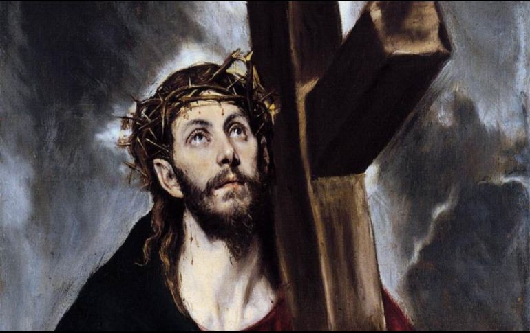 «Si alguno quiere acompañarme, que no se busque a sí mismo, que tome su cruz de cada día y me siga». WIKIPEDIA/«Cristo llevando la cruz», de El Greco