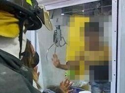 El hallazgo ocurrió en la colonia Guadalupe Tepeyac, en Ciudad de México. ESPECIAL / Bomberos de la Ciudad de México