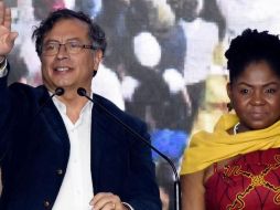 Gustavo Petro y Francia Márquez. GETTY IMAGES