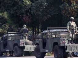 Los elementos de la Sedena que viajaban en la parte trasera resultaron lesionados por la volcadura, sin embargo, no hubo pérdidas humanas. NTX / ARCHIVO
