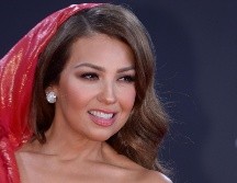 A través de Instagram, Thalía mostró el momento que estaba compartiendo con la cantante Kenia Os. AFP / ARCHIVO