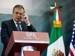 Marcelo Ebrard estuvo presente el domingo en un acto público en Guadalajara, donde fue recibido con gritos de 