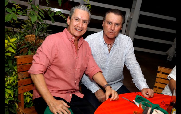 Luis Fernando Maciel y Juan Pablo Romero. GENTE BIEN JALISCO/ Claudio Jimeno