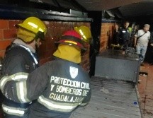 El conato fue localizado y controlado por los bomberos de Guadalajara. ESPECIAL