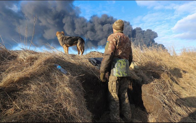 El ejército ruso controla actualmente alrededor del 95% de la región de Luhansk. EFE/ARCHIVO